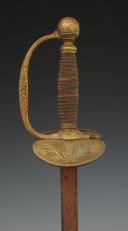 Photo 2 : GENERAL OFFICERS' SERVICE SWORD, 1816 model modified during the 1830 revolution, July Monarchy. 30438.