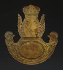 Photo 2 : OFFICER'S DEPARTMENTAL LEGION SHAKO PLATE, 1814 model, First Restoration. 32798