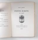 Photo 3 : VARIOT (Jean) – Petits écrits de 1915