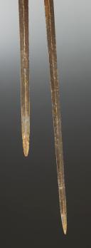 Photo 3 : TWO BLADES OF GENDARMERIE SWORDS, model 1853 modified 1872, Third Republic. 32368