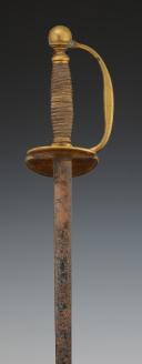 Photo 4 : GENERAL OFFICERS' SERVICE SWORD, 1816 model modified during the 1830 revolution, July Monarchy. 30438.