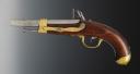 Photo 5 : PISTOLET DE CAVALERIE, modèle An XIII, DE LA MANUFACTURE IMPÉRIALE DE SAINT-ÉTIENNE, Premier Empire. 29581R