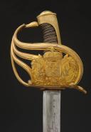 Photo 6 : SABER OF THE KING'S BODYGUARDS, model 1816, Restoration. 26758