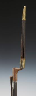 Photo 10 : FUSIL DE CHASSE DU XVIIIème SIÈCLE MODIFIÉ À PERCUSSION. 29869R