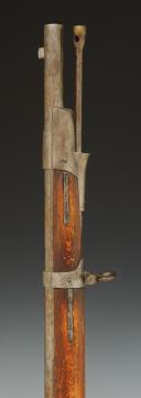 Photo 11 : FUSIL D’INFANTERIE À PERCUSSION LORENZ AUTRICHIEN, Modèle 1854, milieu XIXème siècle. 33000R