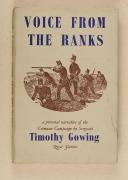 GOWING TIMOTHY - VOICE FROM THE RANKS.