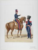 1820. Garde Royale. Artillerie à Cheval. Brigadier. Artificier.