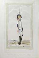 Photo 1 : Nicolas Hoffmann, 110e Régiment d'Infanterie (Port au Prince) au règlement de 1791.