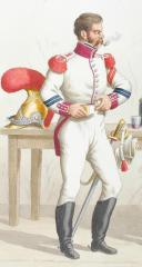 Photo 2 : 1816. Carabiniers de Monsieur. Brigadier, Trompette