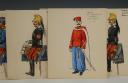 Photo 2 : LUCIEN ROUSSELOT - STUDIES IN DRAWING AND INK ON THE UNIFORMS OF THE THIRD REPUBLIC: original studies, Early 20th century. 33386