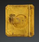 Photo 2 : PLAQUE DE CEINTURON D'OFFICIER DE CHASSEURS À CHEVAL, modèle 1843, Monarchie de Juillet. 33826