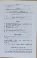 Photo 3 : " Tableaux Anciens, Argenterie - Dentelles - Armes - Meubles anciens - Tapis  " - Livret - Le lundi 16 mars 1970
