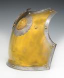 Photo 3 : PLASTRON DE CUIRASSE DE CARABINIERS, modèle 1830 modifié 1854, Second Empire. 29980