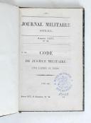 Photo 4 : Journal militaire officiel année 1857 