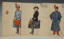 Photo 4 : LUCIEN ROUSSELOT - STUDIES IN DRAWING AND INK ON THE UNIFORMS OF THE THIRD REPUBLIC: original studies, Early 20th century. 33386