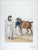 Photo 1 : 1824. Cuirassiers. Cuirassier (5e Régiment - d'Orléans).