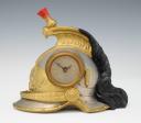 HORLOGE EN FORME DE CASQUE DE CUIRASSIERS 1872, Troisième République. 27852