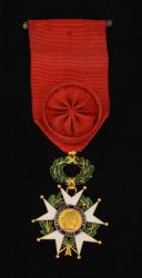 Photo 2 : OFFICER’S CROSS OF THE LEGION OF HONOR, 1871-1946, Third Republic. 27199-1