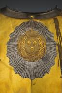 Photo 2 : PLASTRON CUIRASSE DE CARABINIERS, modèle 1825, Restauration. 29979
