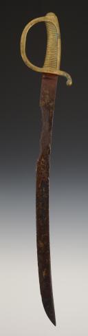 Photo 2 : NATIONAL GUARD TROOPER SABER, also known as "briquet", model An XI, First Empire. 31084