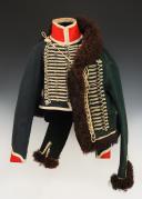 Photo 2 : DOLMAN ET PELISSE D'UN GARDE D'HONNEUR, modèle 1813, Premier Empire. 33647/33648