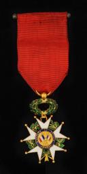 Photo 3 : OFFICER’S CROSS OF THE LEGION OF HONOR, 1871-1946, Third Republic. 27199-1