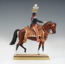Photo 3 : GEORGES FOUILLÉ, Marine painter. (1909-1994): CAVALRYMAN, MARSHAL MURAT First Empire, 20th century. Reference number: 241-28020JC