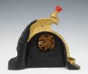 Photo 3 : HORLOGE EN FORME DE CASQUE DE CUIRASSIERS 1872, Troisième République. 27852