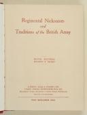Photo 3 : REGIMENTAL nicknames & traditions of the british army. 