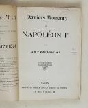 Photo 3 : ANTOMARCHI – Derniers moments de Napoléon 1er.