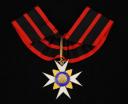 Photo 4 : COMMANDER'S CROSS OF THE ORDER OF SAINT SYLVESTRE AND OF THE GOLDEN SPUR, having belonged to Colonel Jean MILLESCAMPS, Italy. Twentieth century. 27329