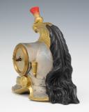 Photo 4 : HORLOGE EN FORME DE CASQUE DE CUIRASSIERS 1872, Troisième République. 27852