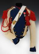 Photo 5 : UNIFORME TROUPE DE LANCIERS DE LA GARDE IMPÉRIALE, modèle 1856, Second Empire. 26930