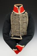 Photo 5 : DOLMAN ET PELISSE D'UN GARDE D'HONNEUR, modèle 1813, Premier Empire. 33647/33648