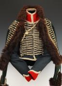 Photo 8 : DOLMAN ET PELISSE D'UN GARDE D'HONNEUR, modèle 1813, Premier Empire. 33647/33648