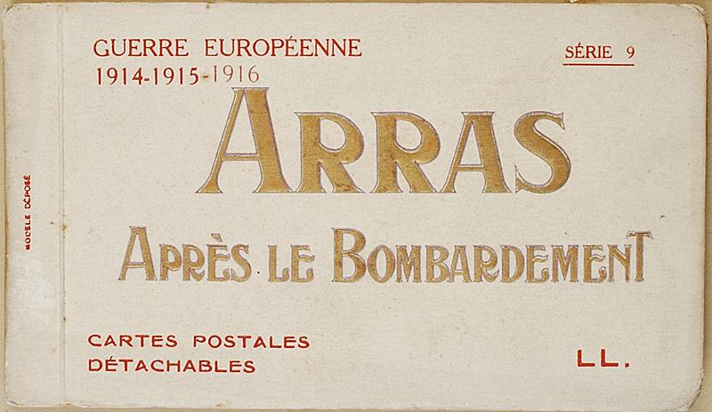 LL. -  Guerre Européenne 1914-1915-1916  - 1 livret de cartes