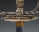 Photo 10 : SWORD OF THE SECOND COMPANY OF THE KING'S MILITARY HOUSE MOUSQUETAIRES (Black Musketeers), model 1814, Restoration period. 30044