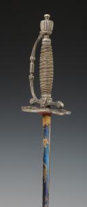 Photo 11 : SWORD OF THE SECOND COMPANY OF THE KING'S MILITARY HOUSE MOUSQUETAIRES (Black Musketeers), model 1814, Restoration period. 30044