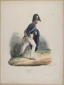 Photo 1 : BELLANGÉ - " Garde Royale, Infanterie Chirurgien " - Gravure - n° 106 - 1828 - Restauration