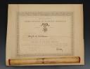 DIPLÔME DE CHEVALIER DE LA LÉGION D'HONNEUR DU CAPITAINE LÉON NAPOLÉON LOUIS MICHEL NEY DE LA MOSKOWA (1870-1928) OFFICIER AU 22ème RÉGIMENT DE DRAGONS, Première Guerre Mondiale. 3198