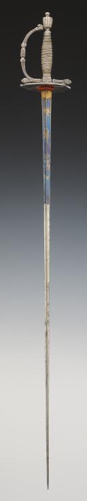 Photo 3 : SWORD OF THE SECOND COMPANY OF THE KING'S MILITARY HOUSE MOUSQUETAIRES (Black Musketeers), model 1814, Restoration period. 30044