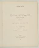 Photo 3 : BATON (Antoine) – " Pierre Bonnaud " peintre lyonnais (1865-1930)