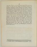 Photo 4 : ORDONNANCE DU ROI, concernant les Hussards. Du 25 mars 1776. 18 pages