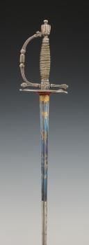 Photo 4 : SWORD OF THE SECOND COMPANY OF THE KING'S MILITARY HOUSE MOUSQUETAIRES (Black Musketeers), model 1814, Restoration period. 30044