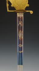 Photo 5 : SABER OF THE GENDARMES OF THE KING'S MILITARY HOUSE, model 1814, Restoration. 26340