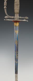 Photo 6 : SWORD OF THE SECOND COMPANY OF THE KING'S MILITARY HOUSE MOUSQUETAIRES (Black Musketeers), model 1814, Restoration period. 30044