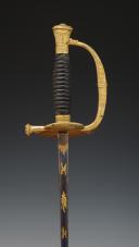 Photo 7 : OFFICER'S SWORD OF FIREFIGHTERS, chisel-cut model type 1831, July Monarchy. 30205.