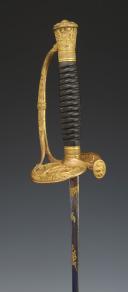 Photo 8 : OFFICER'S SWORD OF FIREFIGHTERS, chisel-cut model type 1831, July Monarchy. 30205.