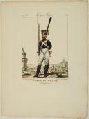 Photo 1 : GENTY : TROUPES RUSSES, PLANCHE 8, CHASSEUR  -  GARDE IMPÉRIALE, 1815.