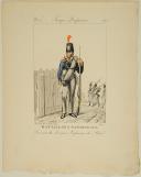 Photo 1 : GENTY : PLANCHE 28, BATAILLONS NATIONAUX DES NOUVELLES PROVINCES PRUSSIENNES DU RHIN, 1815